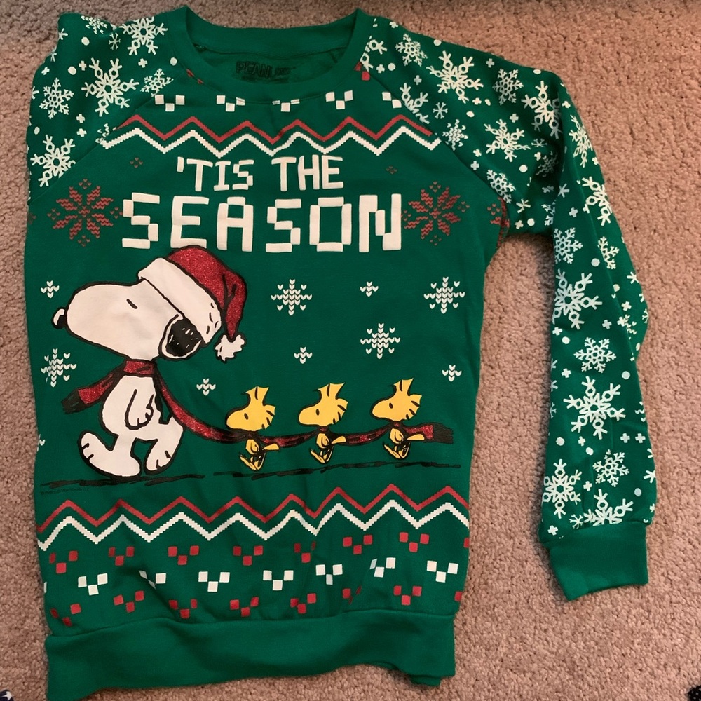 Christmas Peanuts sweater